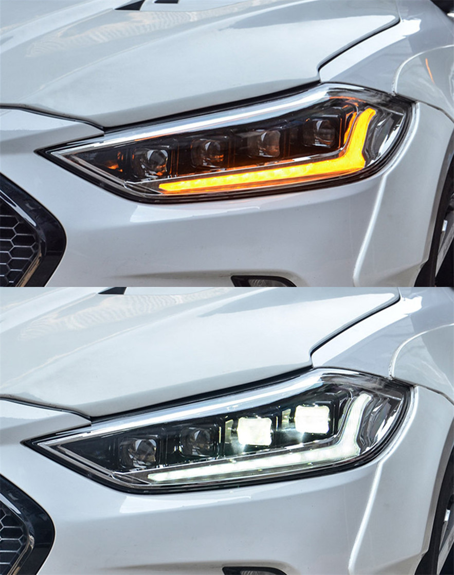 LED Head Light Assembly For Hyundai Elantra 20 16-20 20 Matrix Front Headlights Replacement Signal Driving Light