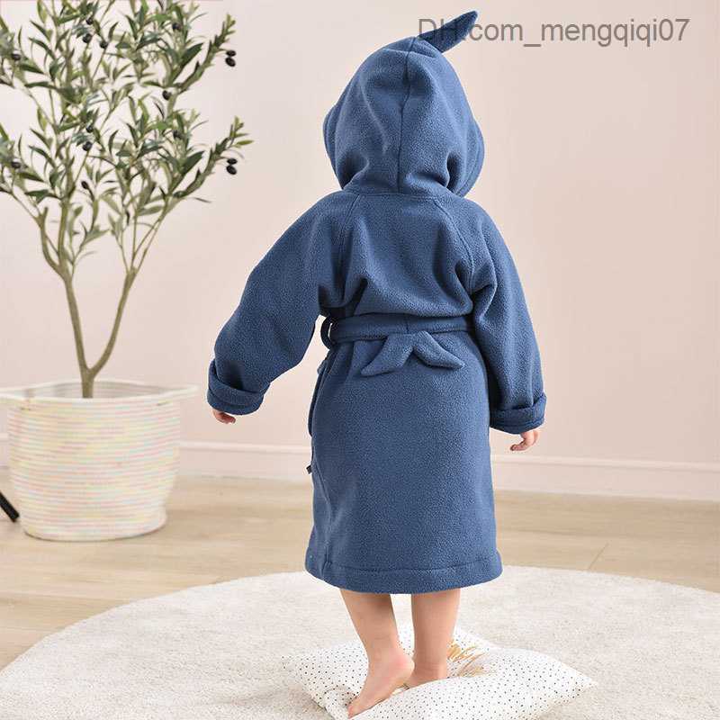 Towels Robes 90-140CM Baby Clothing Cartoon Hoodie Girls Boys' Pajamas High Quality Bathroom Towels Children's Soft Bathroom Pajamas Childre