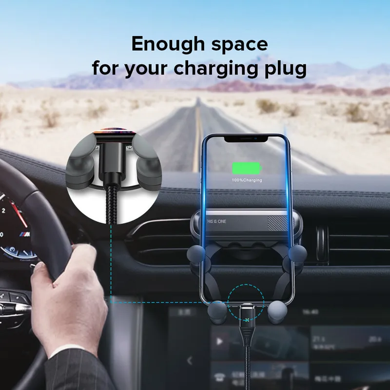 Car Phone Holder Cellphone car Holder car Phone Stand Kick Stand for Phone car Vent Phone Mount car Supplies Magnetic Phone car Mobile Phone Holder
