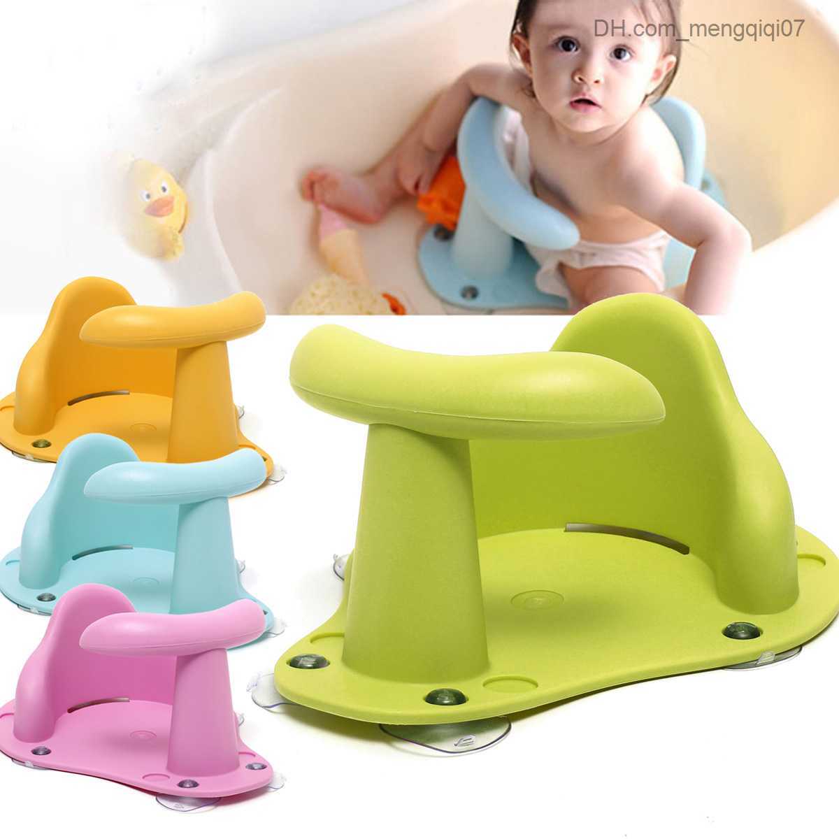 Bathing Tubs Seats Bath Chair Baby Bath Cushion Chair Safety and Non slip Baby Care Child Bathroom Chair Washing Toys 37.5x 30.5x 15cm Z230818
