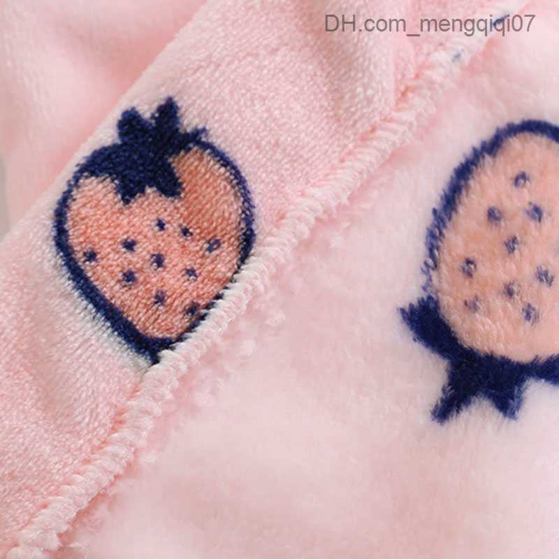 Towels Robes Baby Boys and Girls Bathroom Cartoon Hooded Children's Pajamas Autumn Warm Casual Children's Pajamas Long Sleeve Children'