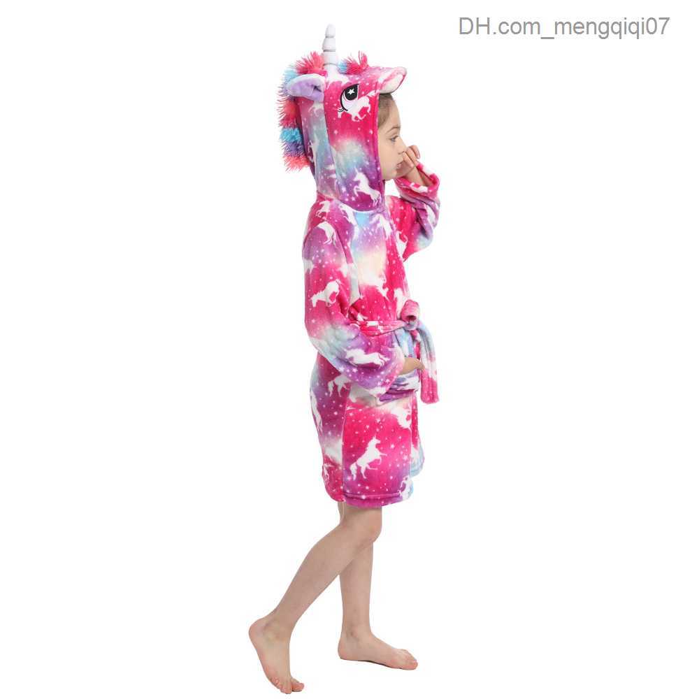 Towels Robes Chldren towels robes bathrooms baby spa parties children's pajamas children's pajamas unicorns Kigurumi pajamas evening gowns Z