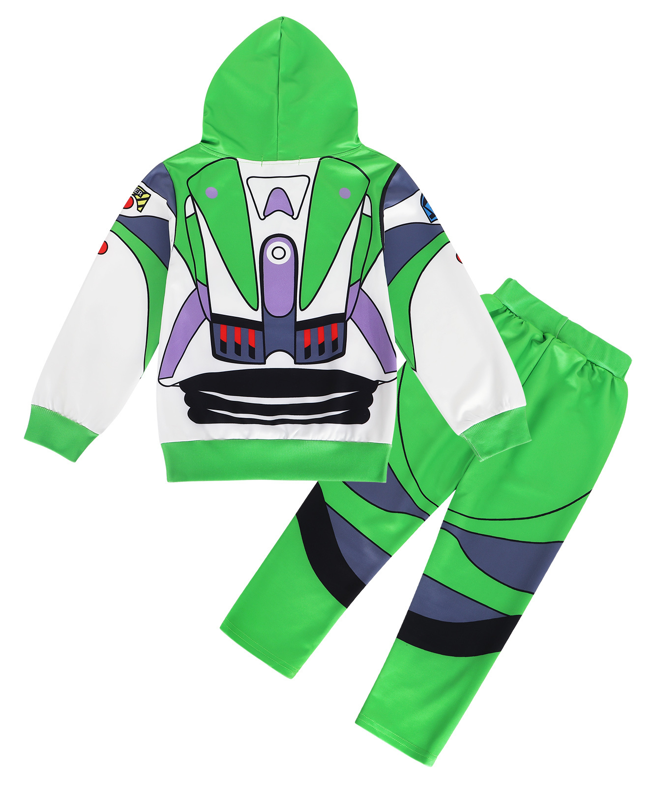 Clothing Sets Jurebecia Boys Dress Up Costumes Buzz Lightyear Costume Hooded PulloverTrousers For Kids Halloween Christmas Outfit 230818