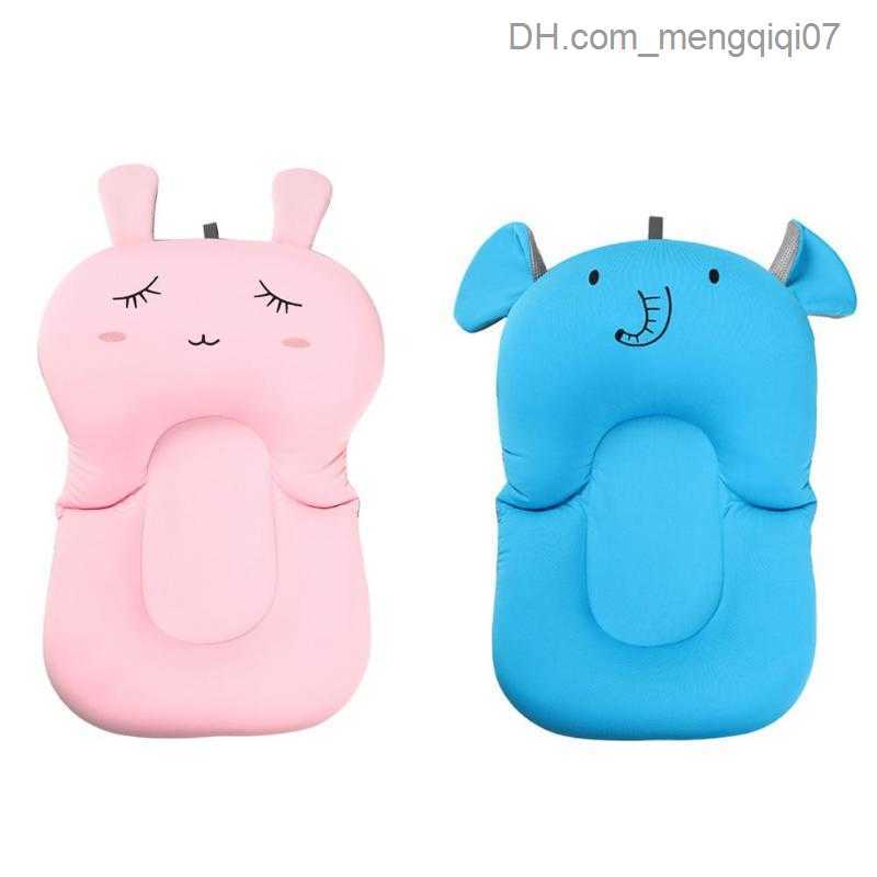 Bathing Tubs Seats Baby shower mat non slip baby shower mat newborn safety shower chair baby shower mat portable air mat baby mattress support Z230818