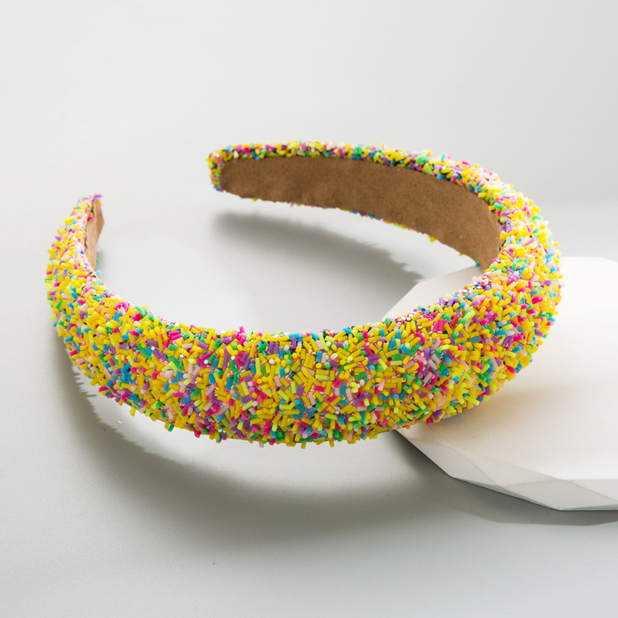 Fashion Headband Be All-match Hair Hoop Sponge Fashion Wide Edge Head Bands FG1107
