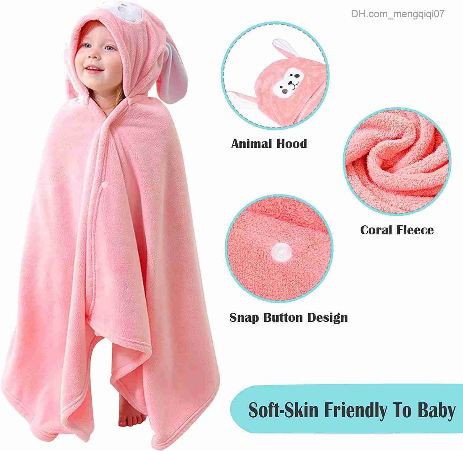 Towels Robes Christmas Elk Baby Bathroom Flannel Cloak Cartoon Boys and Girls Super Soft Hooded Spa Velvet Robe Bath Towel Baby Shower Gift Z230819