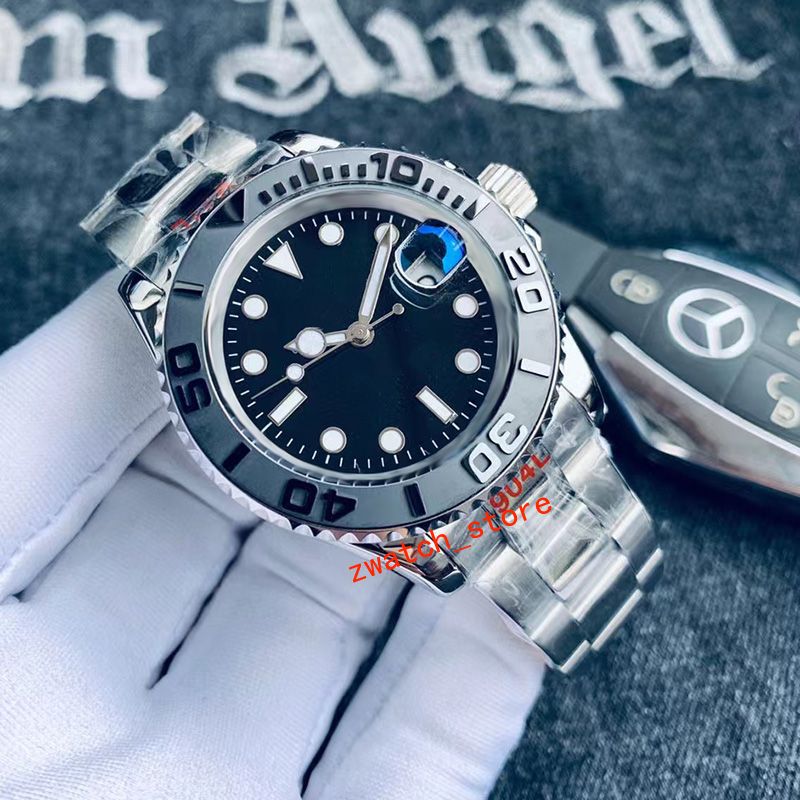 Mens Watch Rubber Band Rose Gold Automatic Movement Mechanical Watch Waterproof Stainless Steel Watch Master Men's Watch Designer Watch High Quality-3