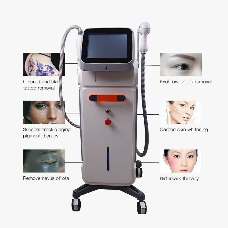 Laser Combined Picossecond Laser Tattoo Removal Diode Laser Hair Remove Machine 810 High Level Beauty Equipment Diode 3 Wavelength Suitable All Type S