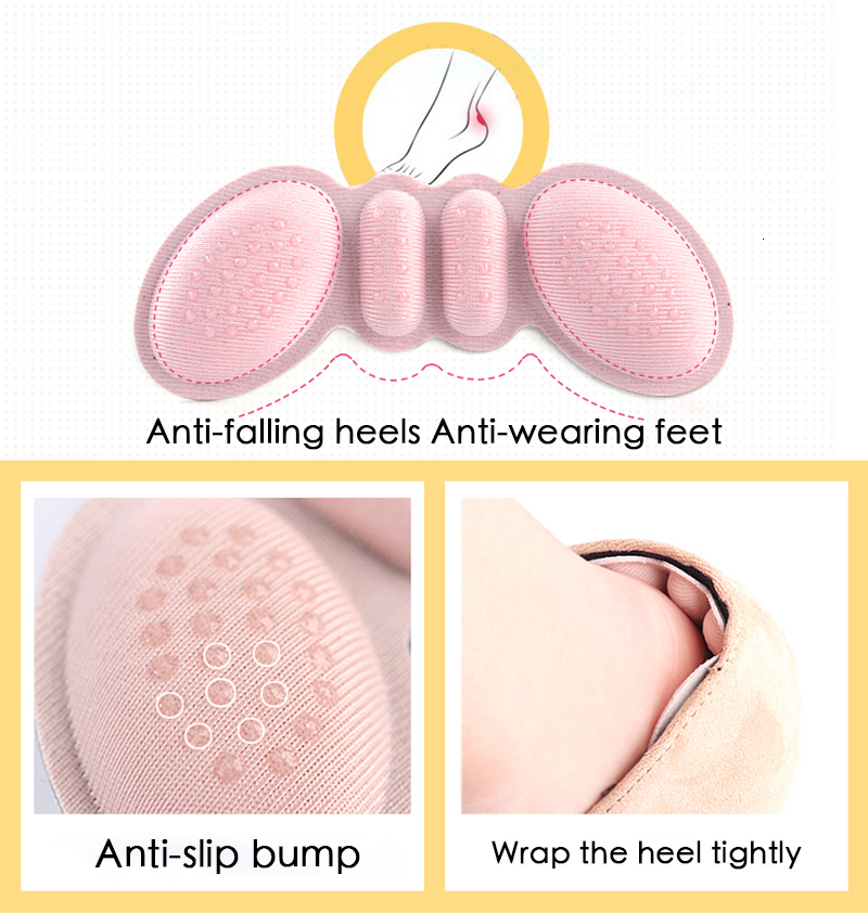 Shoe Parts Accessories Women Insoles for Shoes High Heel Pad Adjust Size Adhesive Heels Pads Liner Grips Protector Sticker Pain Relief Foot Care Inser