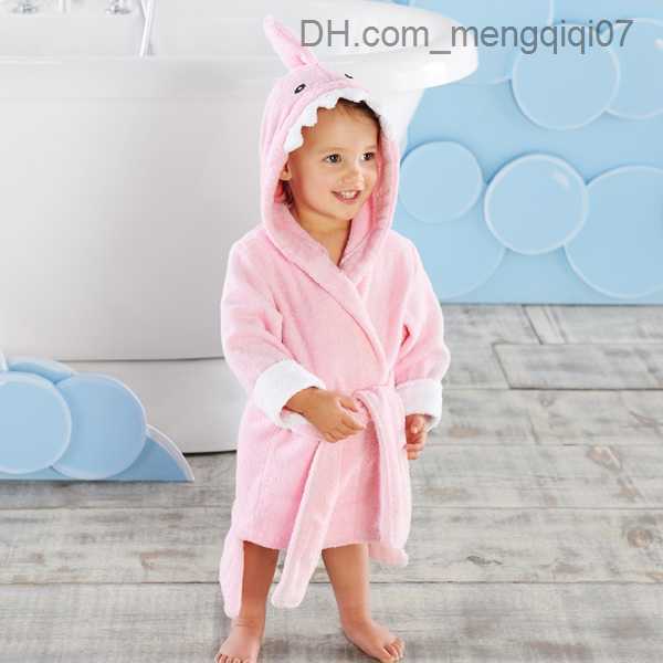Towels Robes Size L suitable for children aged 4-6 Unicorn Shark Bathroom/Baby Bath Towel/Baby Beach Poncho/Swimwear Z230819