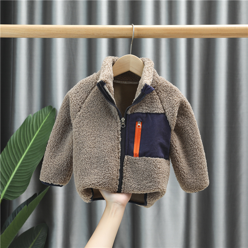 Jackets Autumn Winter Baby Girls Clothes Children Boys Fashion Thicken Jacket Toddler Casual Cotton Costume Infant Kids Sportswear 230818