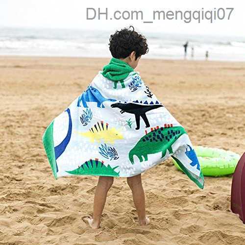 Towels Robes Baby hooded towel children's beach towel cotton bath towel children's bath towel Z230819