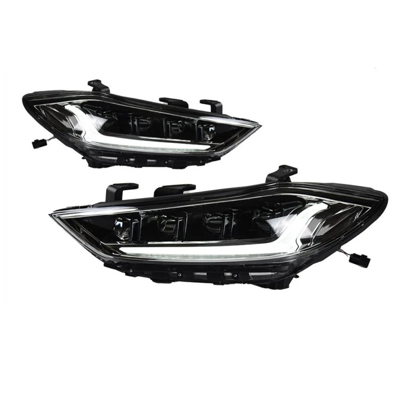 LED Head Light Assembly For Hyundai Elantra 20 16-20 20 Matrix Front Headlights Replacement Signal Driving Light