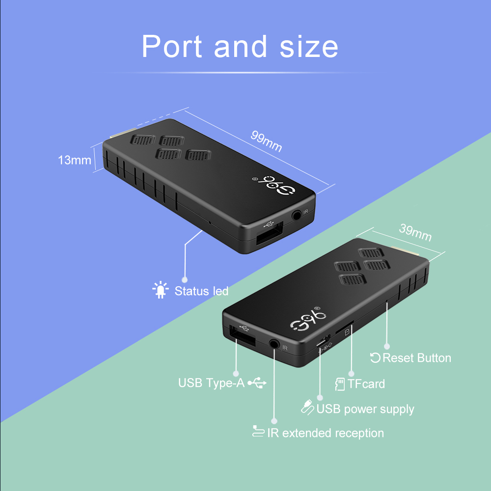 2025 NEW androidtv stick G96 H313 voice control remote google assistant fire device 4k Android 10.0 2GB 8GB tv stick mini dongle TV Dongle