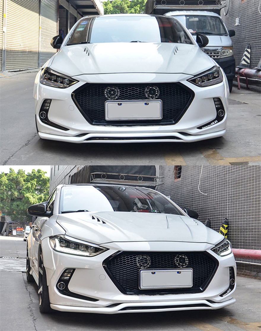 LED Head Light Assembly For Hyundai Elantra 20 16-20 20 Matrix Front Headlights Replacement Signal Driving Light