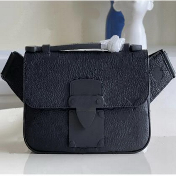 7A SLock Sling Bag designer bag women Men Genuine Leather Fanny Pack Embossing black Waist Bag Crossbody bag Wallet bum bag Handbags Chest bag Belt Bag Bumbag backpack