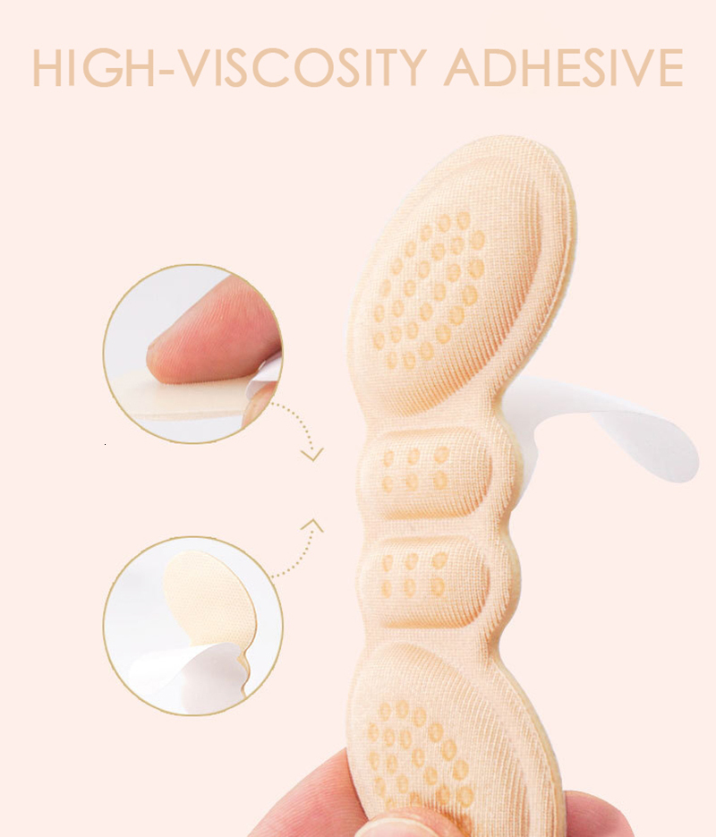 Shoe Parts Accessories Women Insoles for Shoes High Heel Pad Adjust Size Adhesive Heels Pads Liner Grips Protector Sticker Pain Relief Foot Care Inser