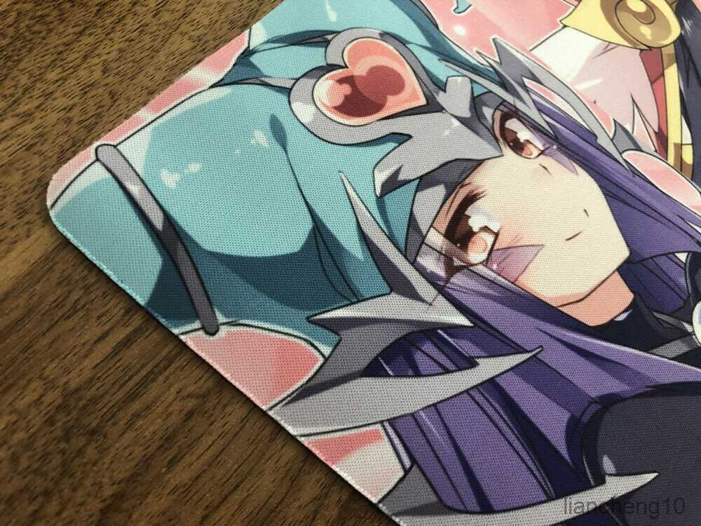 Mouse Pads Wrist YuGiOh Toon Dark Magician Girl Mat Trading Card Game Mat Playmat Rubber Mouse Pad Desk Table Play Mat Bag 60x35cm R230818