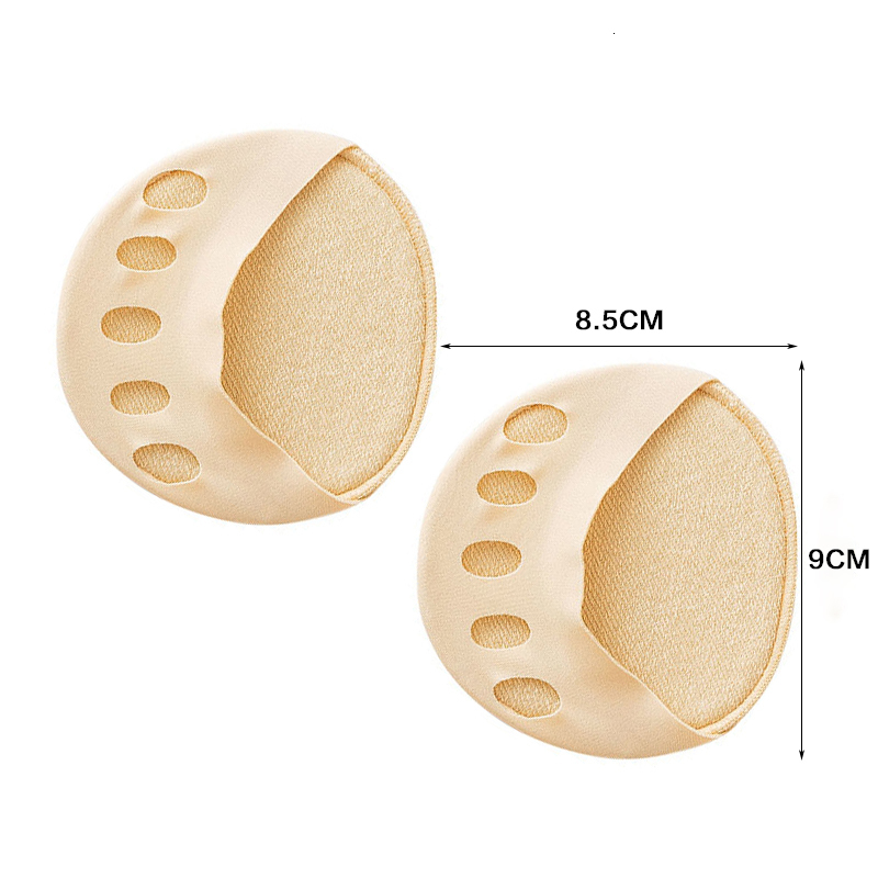 Shoe Parts Accessories Five Toes Forefoot Pads for Women High Heels Half Insoles Calluses Corns Foot Pain Care Absorbs Shock Socks Toe Pad Inserts 230