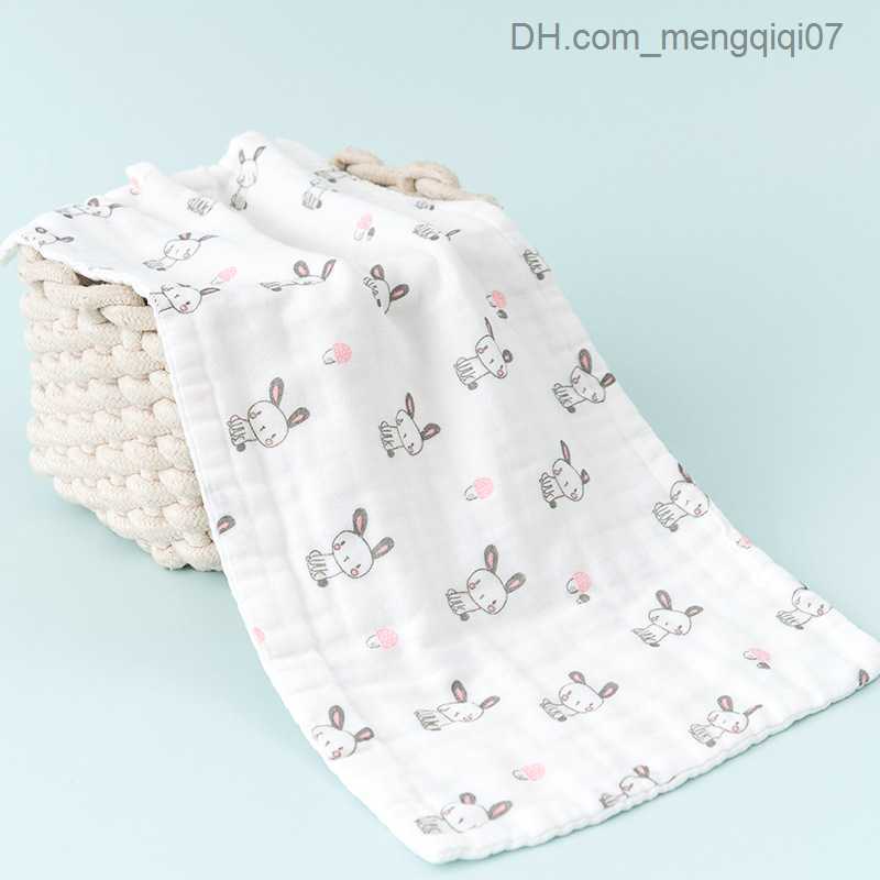 Towels Robes Cotton high-density six layer large towel cotton children's towel baby shower belly packaging towel waterproof bathroom towel Z23081