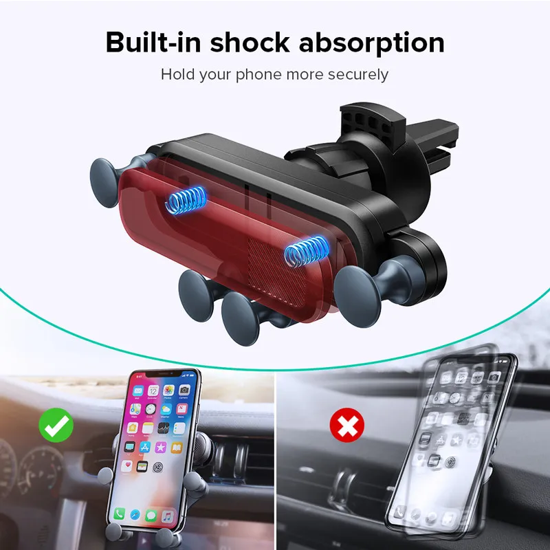 Car Phone Holder Cellphone car Holder car Phone Stand Kick Stand for Phone car Vent Phone Mount car Supplies Magnetic Phone car Mobile Phone Holder