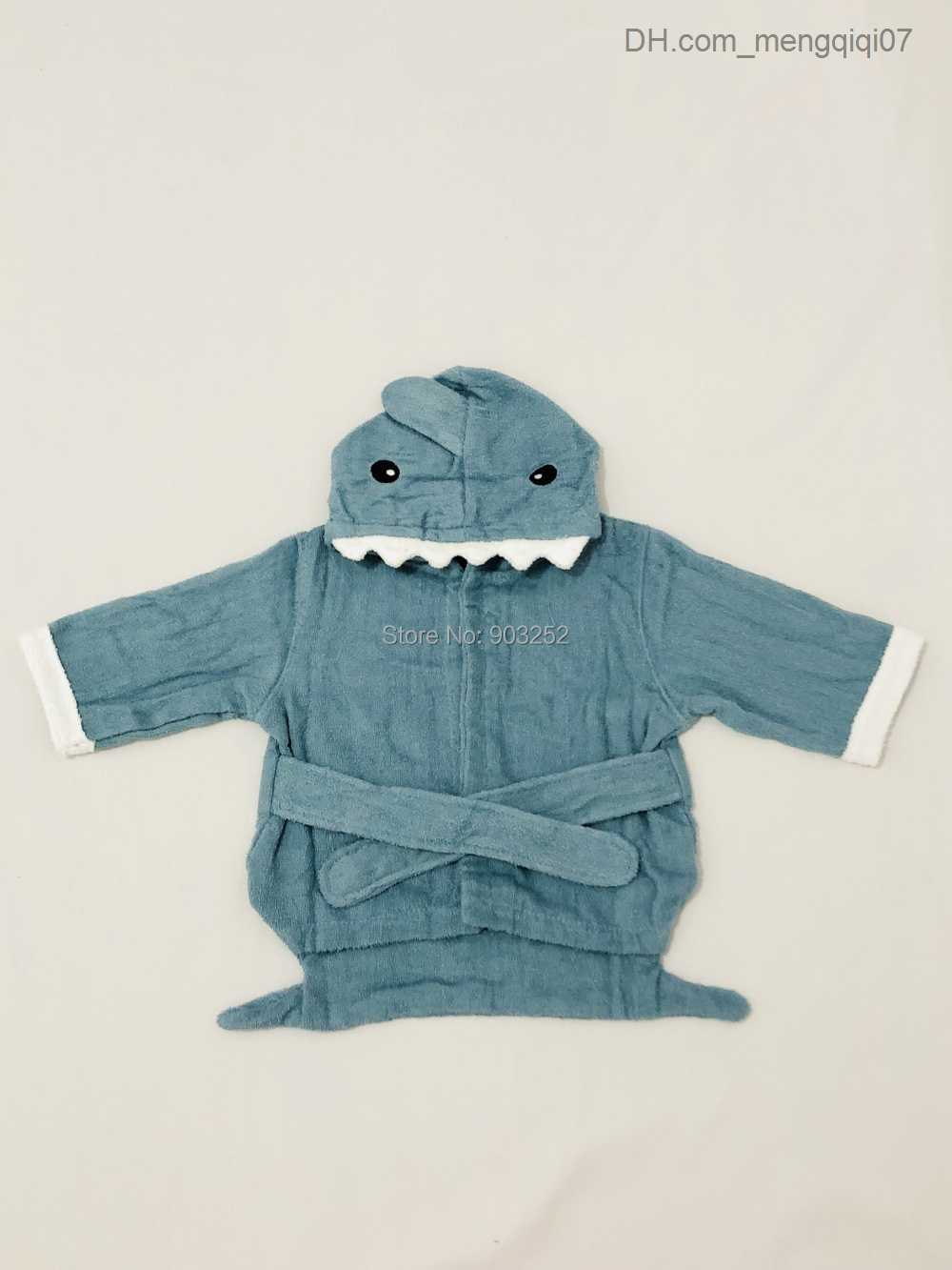 Towels Robes Size L suitable for children aged 4-6 Unicorn Shark Bathroom/Baby Bath Towel/Baby Beach Poncho/Swimwear Z230819