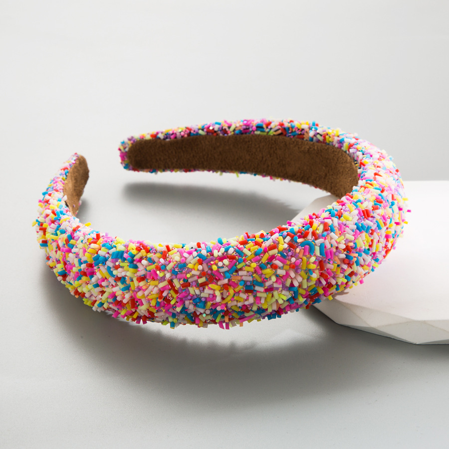 Fashion Headband Be All-match Hair Hoop Sponge Fashion Wide Edge Head Bands FG1107