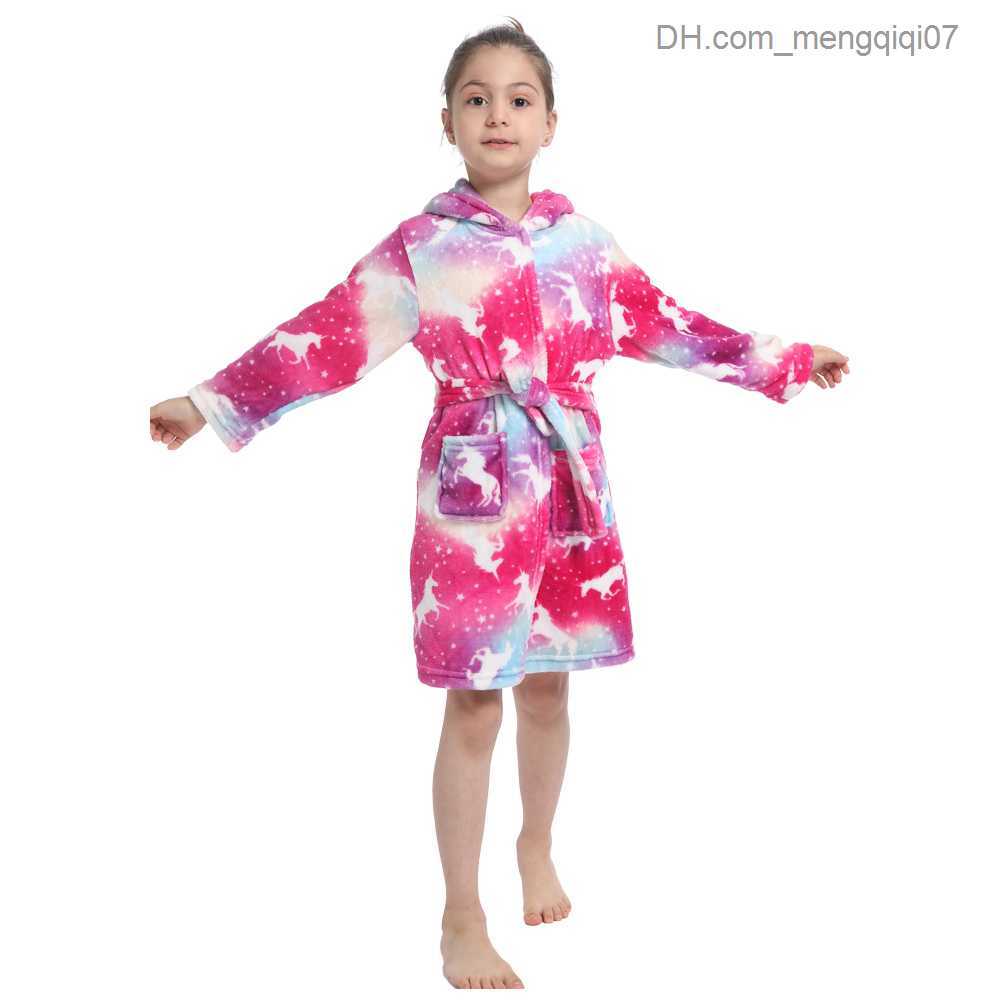 Towels Robes Chldren towels robes bathrooms baby spa parties children's pajamas children's pajamas unicorns Kigurumi pajamas evening gowns Z