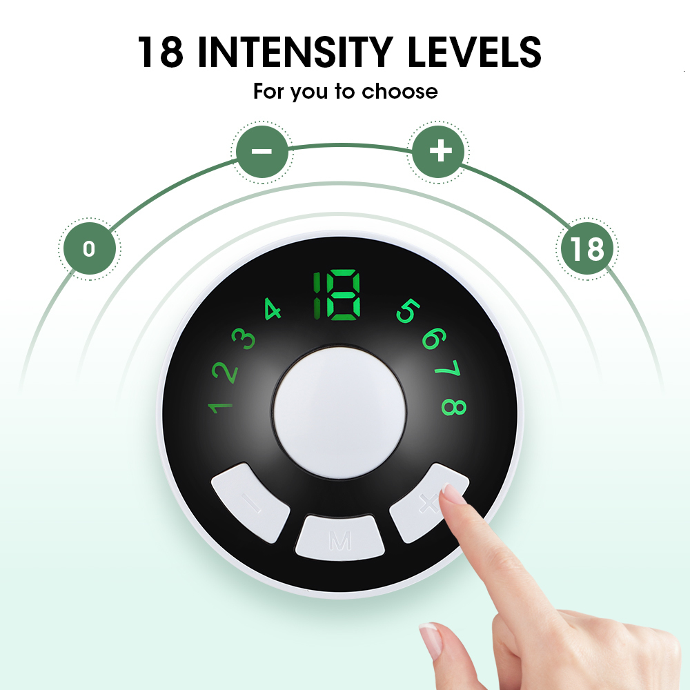 Other Massage Items Microcurrent Mini Cervical Massager EMS Pulse Muscle Eletric Stimulation Smart 8 Modes Neck Back Body Pain Relief Health Care 2308