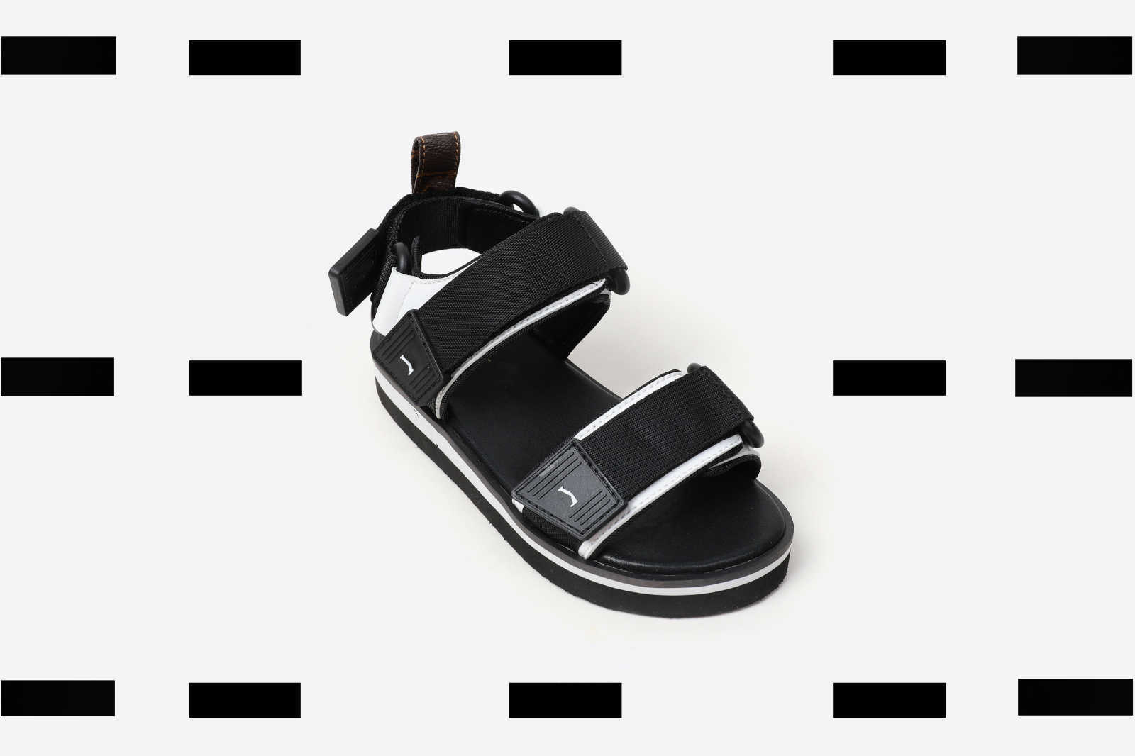Kids Sandals Girl Slippers Child Shoes Fashion Canvas buckle design Summer Box Packaging Children's Size 26-35