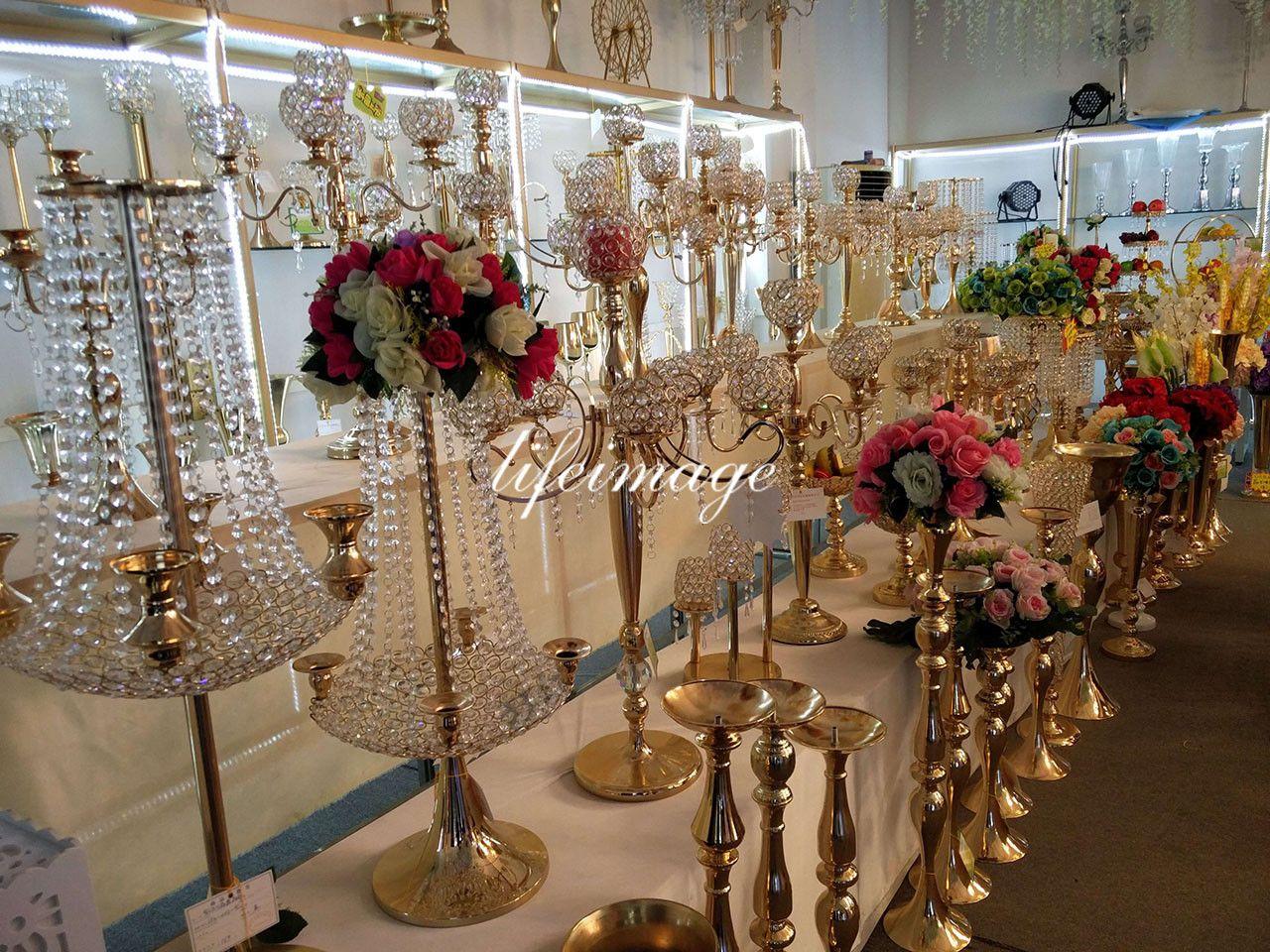 70cm 27 inches tall White Silver Wedding Flower vase Bling Table Centerpiece Sparkling Wedding Decoration Banquet Road Lead DecorZZ