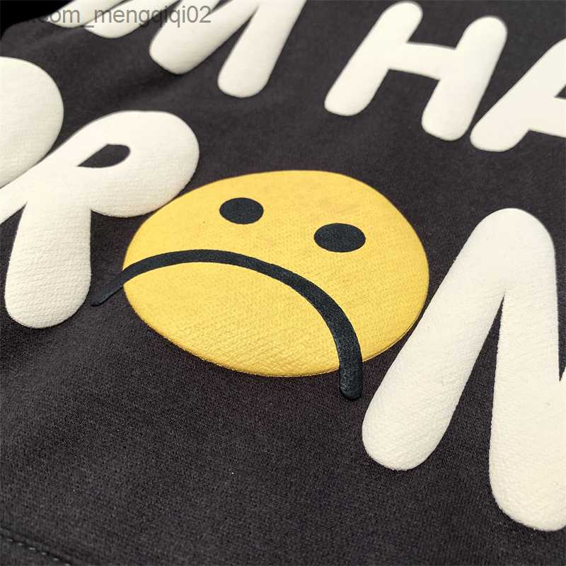 Men's Hoodies Sweatshirts 2023 Autumn/Winter CPFM Super Hoodie Letter Foam 3D Printing Plush Cotton Sports Hoodie S-XL Z230819