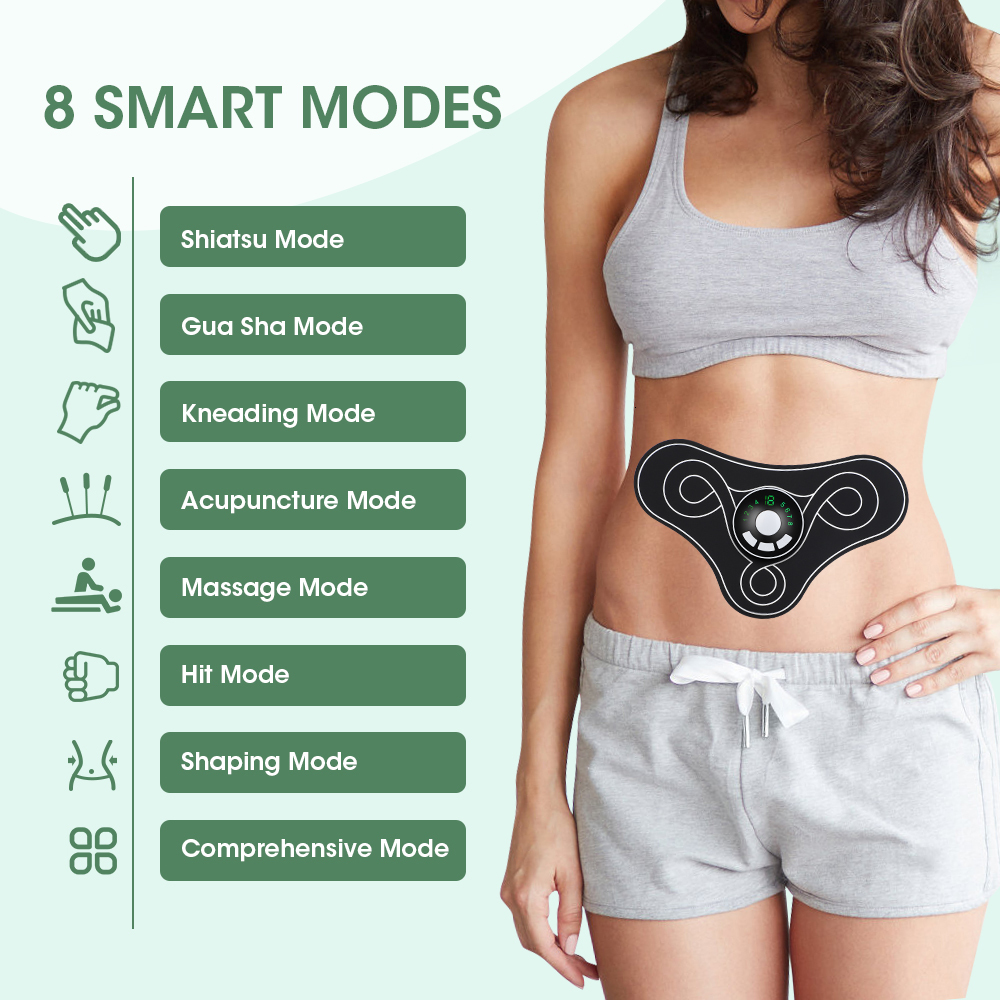 Other Massage Items Microcurrent Mini Cervical Massager EMS Pulse Muscle Eletric Stimulation Smart 8 Modes Neck Back Body Pain Relief Health Care 2308