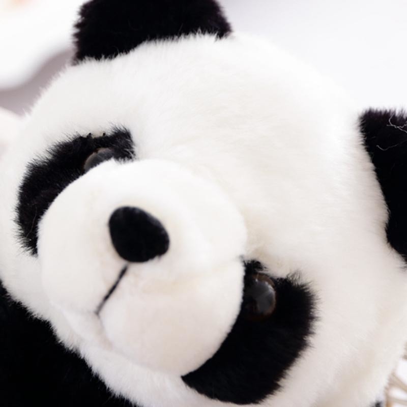 Backpacks Panda Backpacks Stuffed Animal Bag Girls Boys Plush Adjustable Schoolbags Kindergarten Plush Backpack Toys Children Gifts 230818