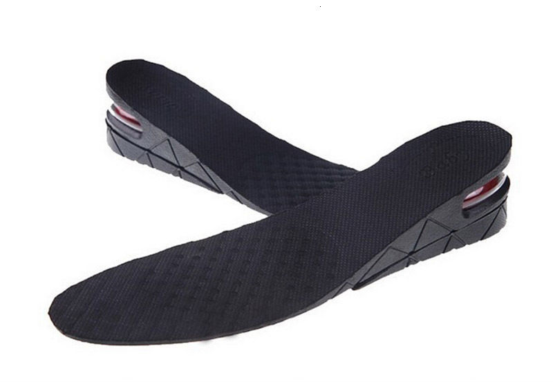 Shoe Parts Accessories 1 Pair Men Insole Air Cushion Heel insert Increase Taller Height Lift 5 cm 230818