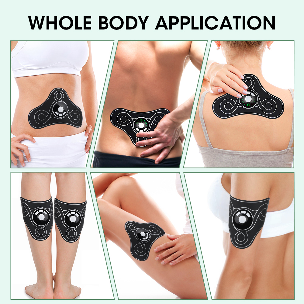 Other Massage Items Microcurrent Mini Cervical Massager EMS Pulse Muscle Eletric Stimulation Smart 8 Modes Neck Back Body Pain Relief Health Care 2308