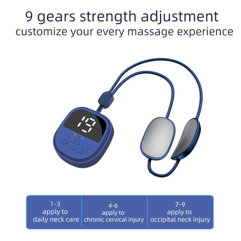 Other Massage Items Pendant Neck Massager Low Frequency 9 Levels for Neck Arm Leg Shoulder Massager Health Care Tools Portable Relaxation Device 23081