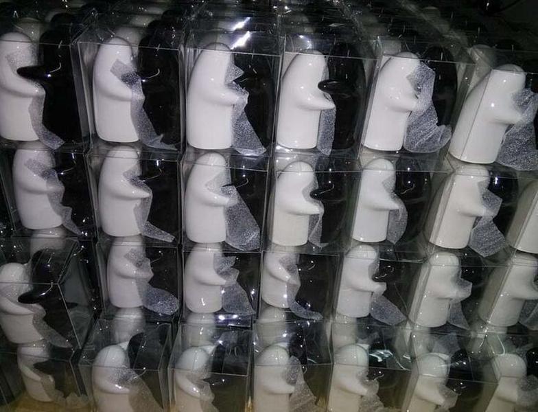 Wedding Souvenirs Gifts for Guests ceramic hugging salt and pepper shaker favors return gits ZZ
