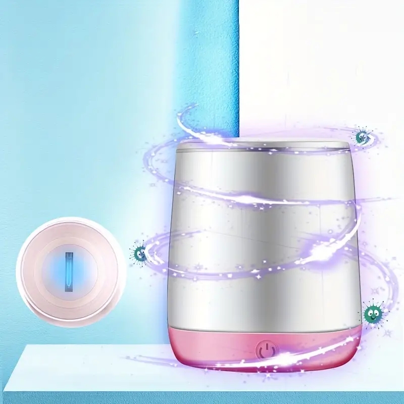 Private Label Automatic Rotation Brush Cleaning Dryer Tool Electric Makeup Brush Cleaner