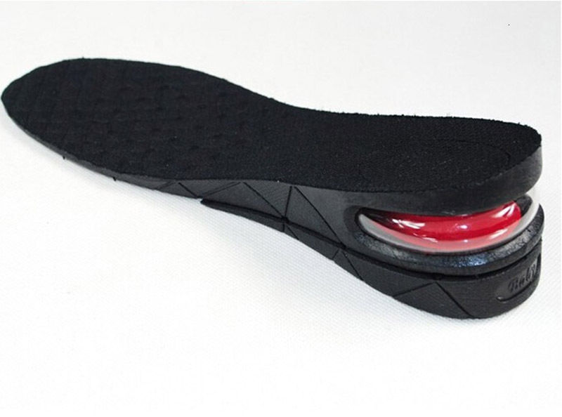 Shoe Parts Accessories 1 Pair Men Insole Air Cushion Heel insert Increase Taller Height Lift 5 cm 230818