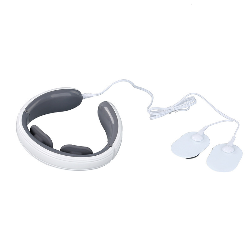 Other Massage Items EMS Neck Massager Back Neckband Vibro Massager Electric Chinese Medicine USB Tens Pads Health Care Machine Wearable Leg Relaxer 23