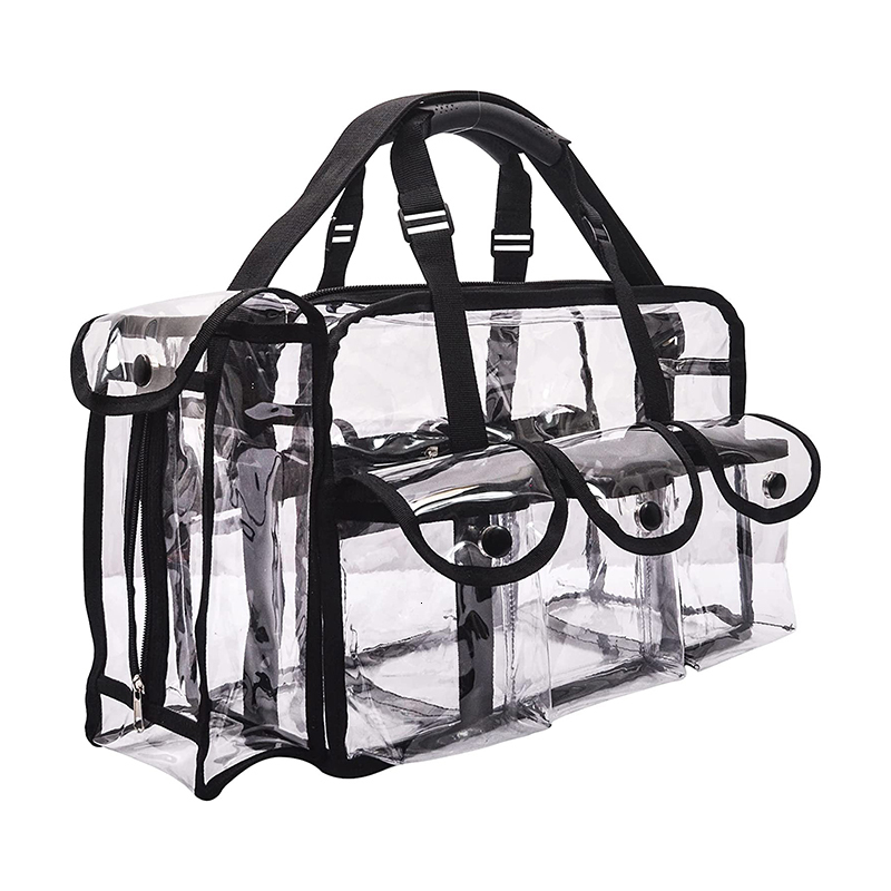 Cosmetic Bags Men's Women's Cosmetic Bag Transparent Waterproof Large-Capacity Lipstick Toiletries Skin Care Products Organizer Makeup Bag 2