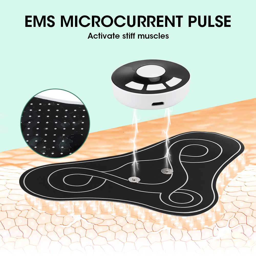 Other Massage Items Microcurrent Mini Cervical Massager EMS Pulse Muscle Eletric Stimulation Smart 8 Modes Neck Back Body Pain Relief Health Care 2308