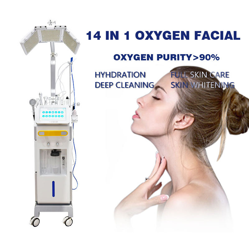 2023 14 In 1 Rejuvenation Beauty Machine Jet Peel Machine Price for Skin Tightening