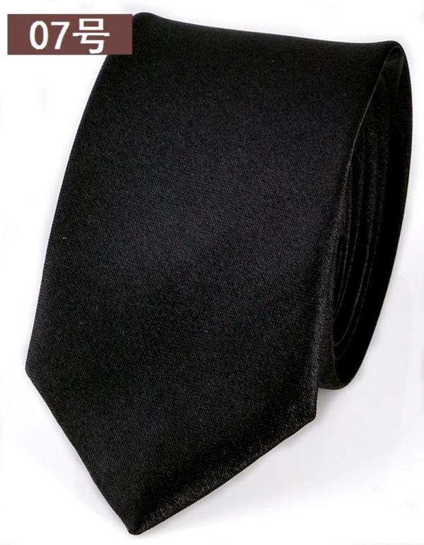 Slim Narrow Black Tie For Men 5cm Casual Arrow Skinny Red Necktie Fashion Man Accessories Simplicity For Party Formal TiesZZ