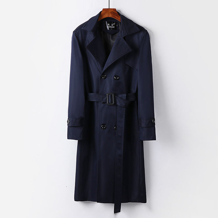 Men's Jackets 2023 Spring Casual Jacket Coat Mens Mid Length Trench Male Slim Trenchcoat Masculina Windbreaker Outwear B139 230818