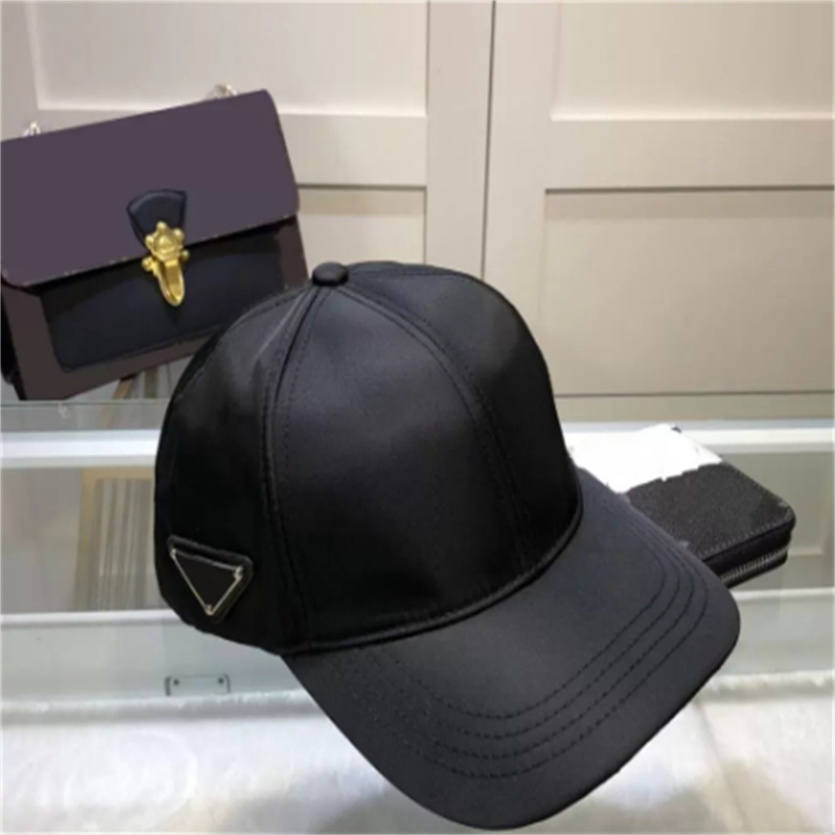 new 2023 Men's canvas baseball cap Designer hat Women's fitted hat Fashion letter striped men's hat
