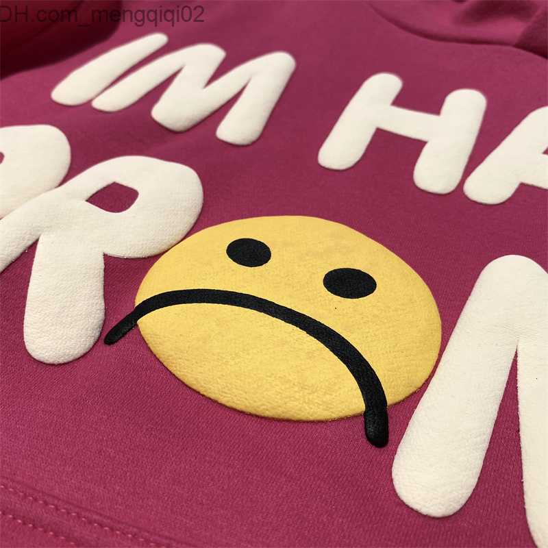 Men's Hoodies Sweatshirts 2023 Autumn/Winter CPFM Super Hoodie Letter Foam 3D Printing Plush Cotton Sports Hoodie S-XL Z230819