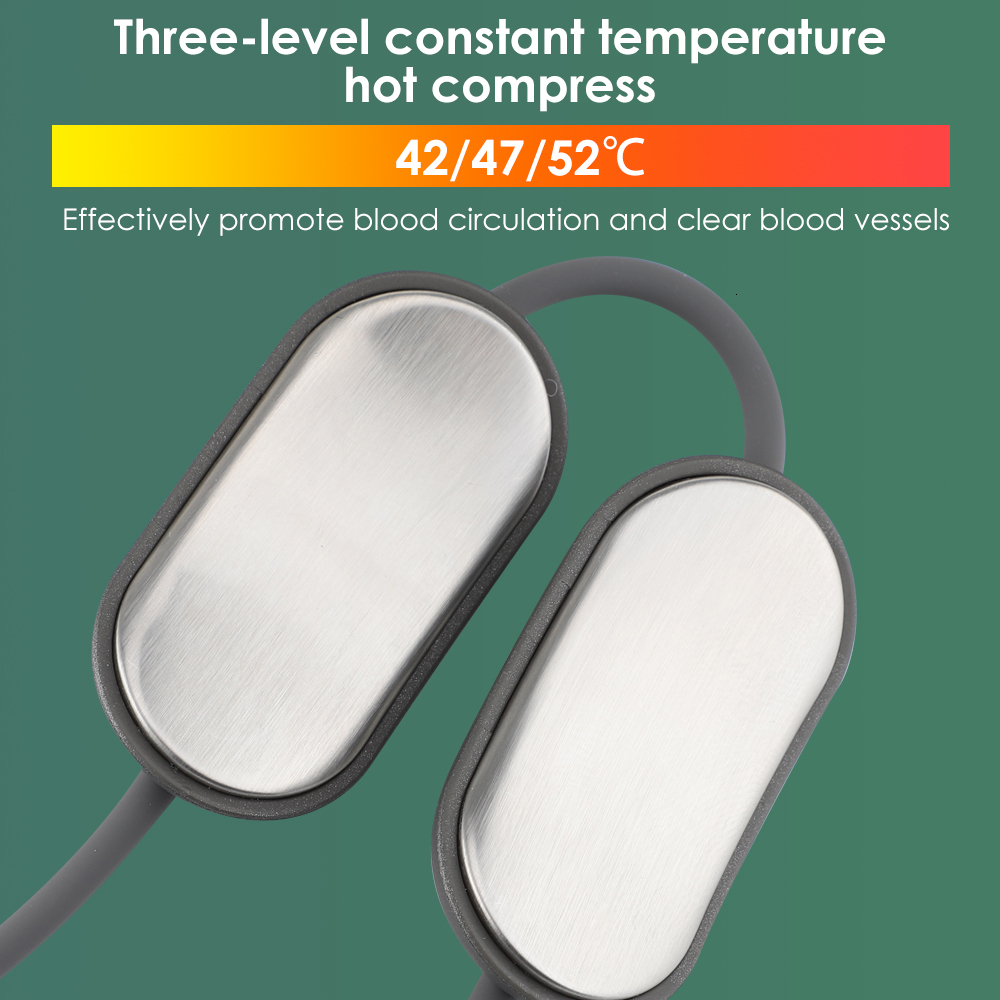 Other Massage Items TENS Electric Neck Massager EMS Micro-current Cervical Spine Massage Device Dredge Spine Pain Relief Health Care Tools 3 Color 230