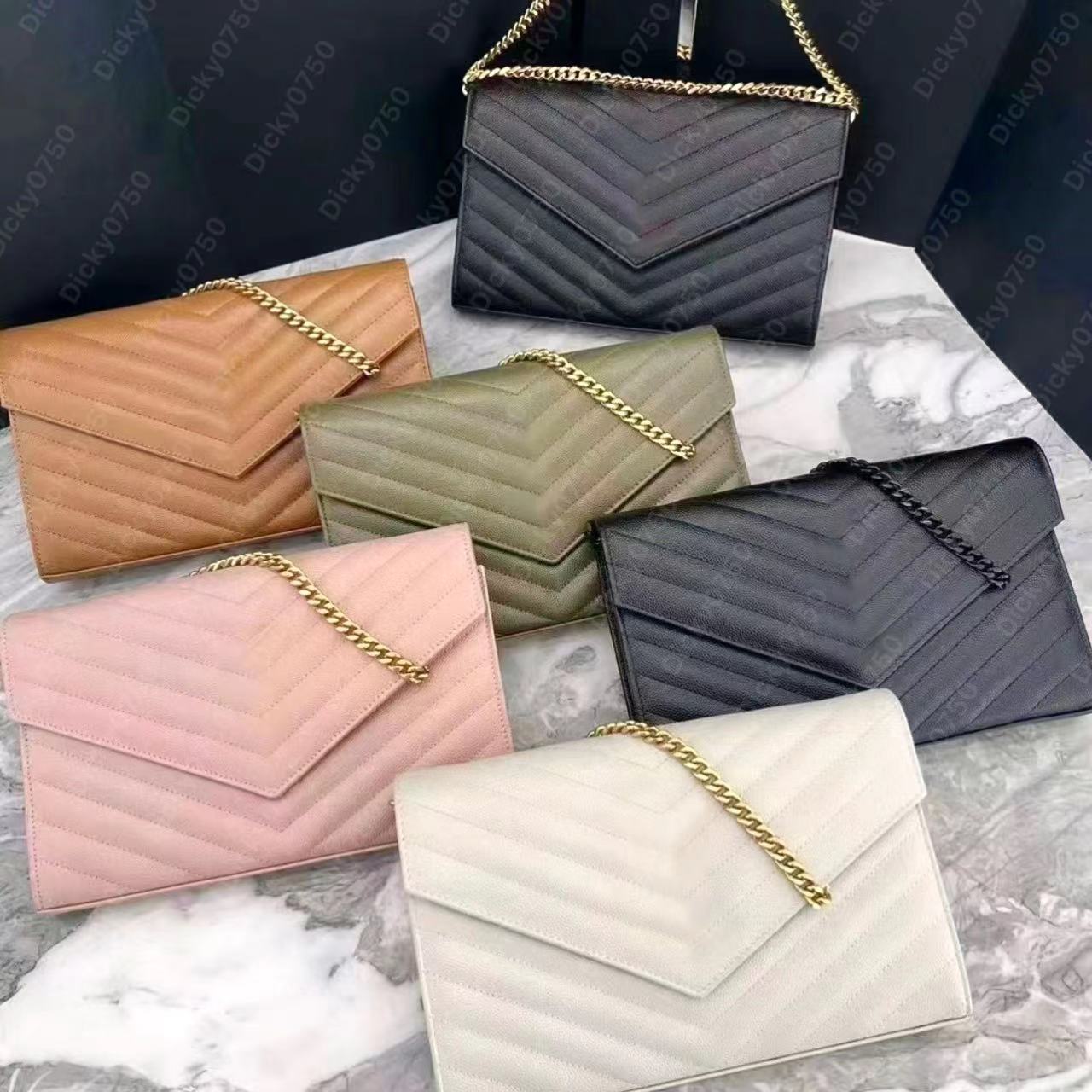 Designer bag women shoulder Bags sling bag with card holder up town luxury side bag female corssbody bags chain purse handbag simple shoulder shopping bag dicky0750b